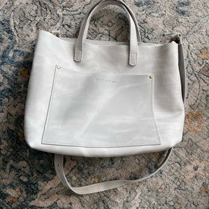 Portland leather crossbody